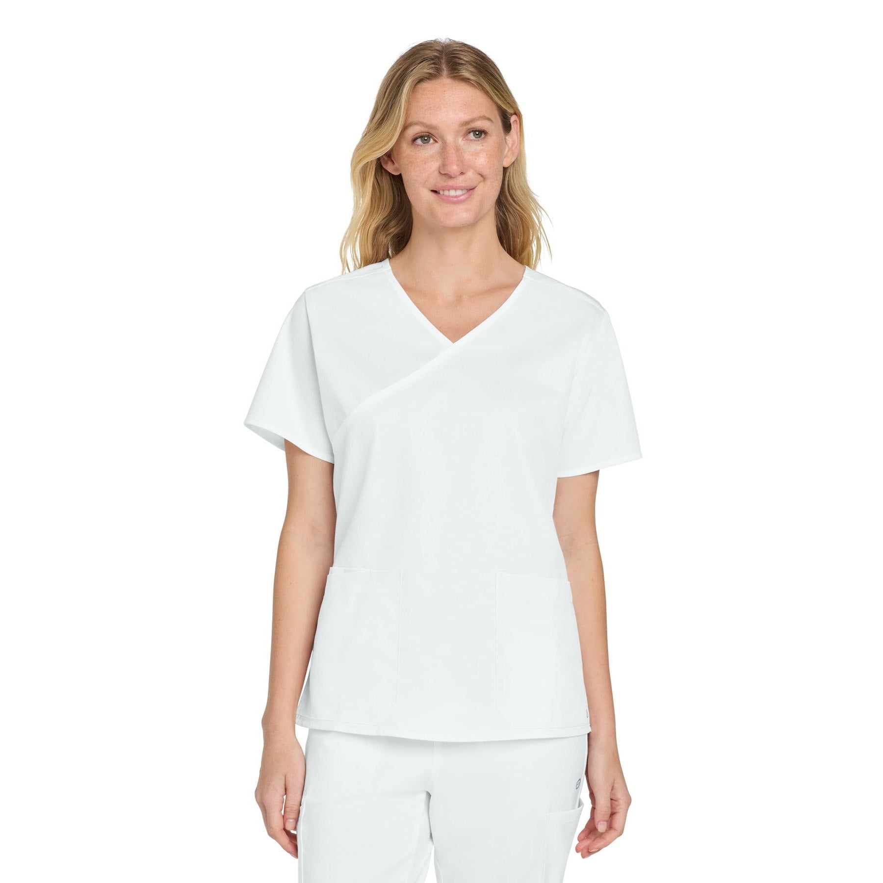 Wink-Wink® Women's WorkFlex™ Mock Wrap Top WW4760-MedTech-7